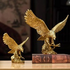 Nordic Resin Golden Eagle Hawk