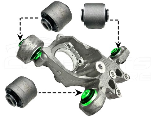 Rear knuckle complete bush - rear,