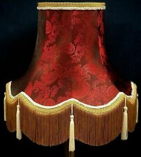 Red Paisley Lampshades To Match Curtains Cushions Wallpaper Duvets Blinds Quilts