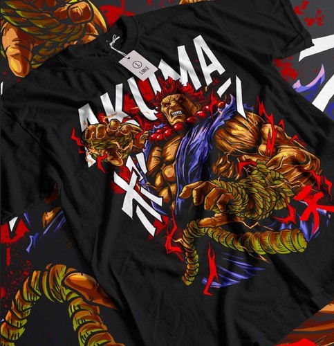 Akuma gouki shirt karate - gouki, t-shirt