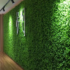 6 Green Artificial Plant Wall