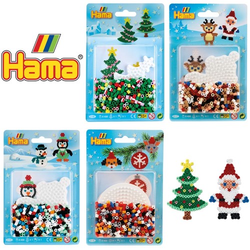 Christmas hama beads - beads, blister