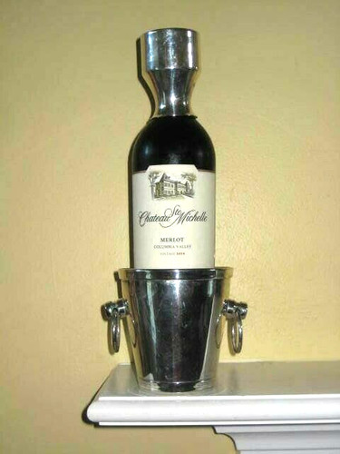 Wine bottle holder cap - wine,
