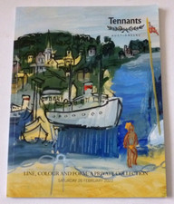 TENNANTS Line Colour and form 2022 AUCTION CATALOGUE Ken Howard etc