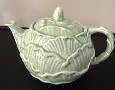 ENGLISH ROSE TEAPOT  Green