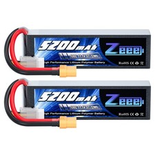 2x Zeee 3S Lipo Battery 11.1V