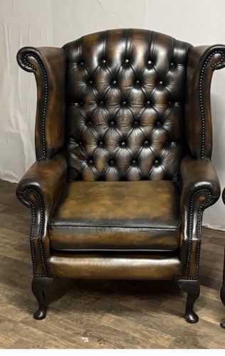 Chesterfield queen ann chair - chesterfield,