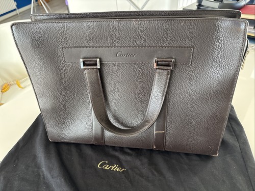 Cartier pasha brown leather - cartier,