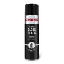 Simoniz Gloss Black Car Spray