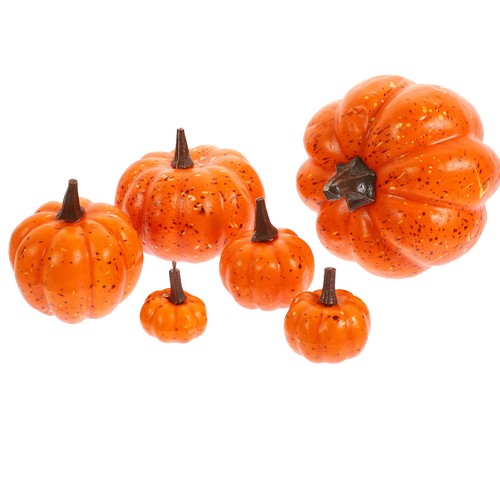 Pcs pumpkin ornaments small - ornaments,