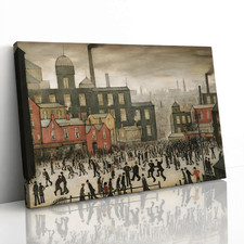 Our Town 1943 LS Lowry Canvas
