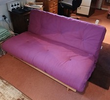 Kyoto Futon Mauve Double Sofa