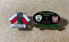 POLAND FOOTBALL ENAMEL BADGES
