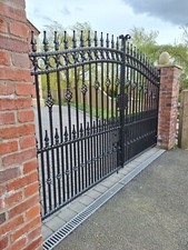Wrought Iron Driveway Gates