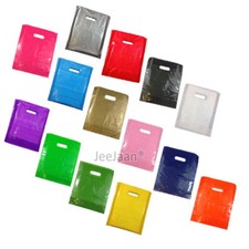 COLOURED PLASTIC CARRIER BAGS