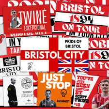 Bristol Inspired FAN Football ULTRA Stickers X50