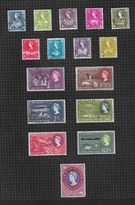 Kenya, Uganda & Tanganyika 1960 Set  SG. 183 - 198.  Fine Used