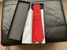 Tudor Watch Co Tie , Brand New In Presentation Box .100% Silk