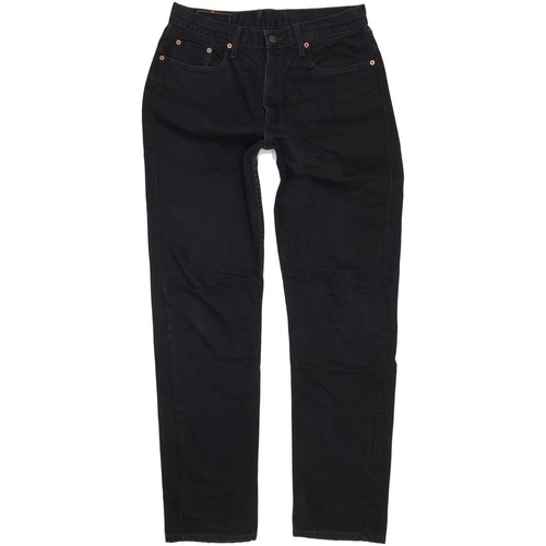 Levi 615 men - black, straight