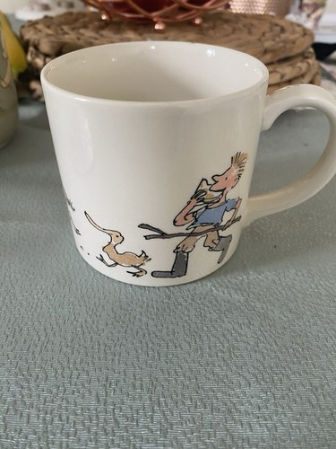 Poole pottery mug feeding - mug,