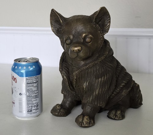Williams bronze chihuahua - c.,