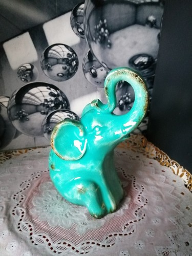 Vintage turquoise ceramic - vintage,