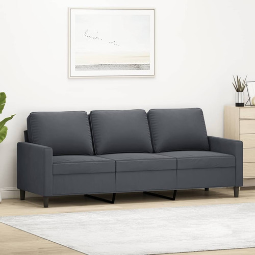 Seater sofa dark - gray, 70.9"