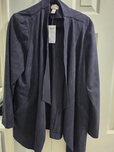 Chico faux suede - chico’s, waterfall