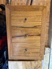 Oak drawer bedside - oak, tables