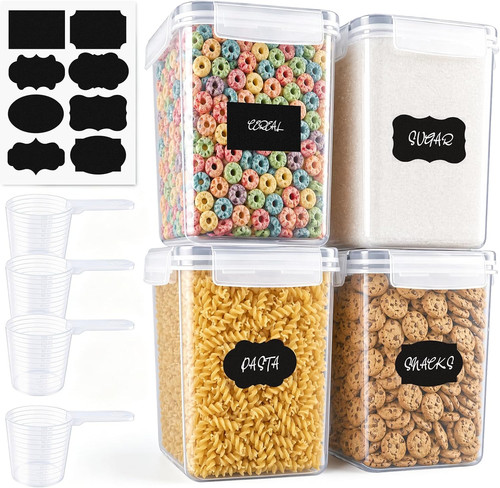 Flour storage containers - storage, set
