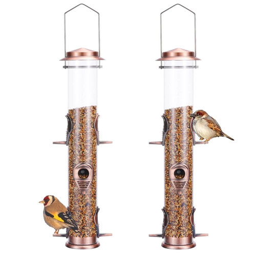 Squirrel proof metal bird - squirrel-proof,