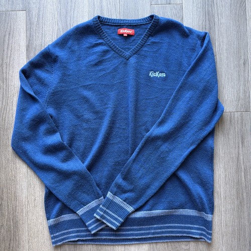 Kickers 100 wool men - kickers, blue