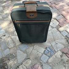 Green Antler Suitcase With