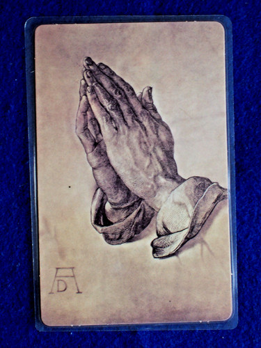 Vintage praying hands - praying,