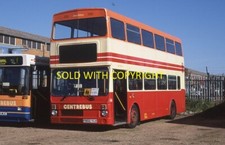 35mm original bus slide Centrebus F802 YLV (Ex Merseyside)