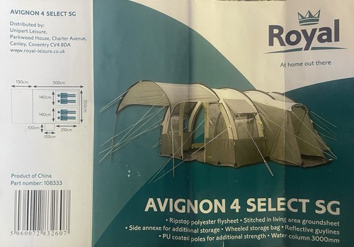 Royal avignon select tent - avignon,
