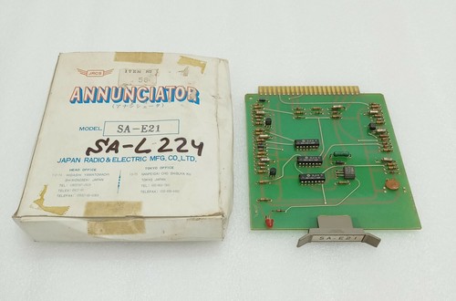 Jrcs e21 annunciator - annunciator, pcb