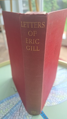 Letters eric gill 1947 - of,