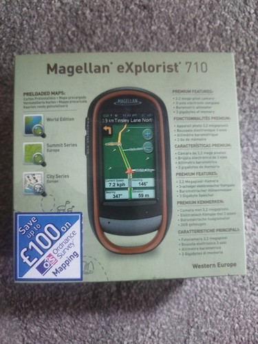 Magellan explorist 710 gps - magellan,