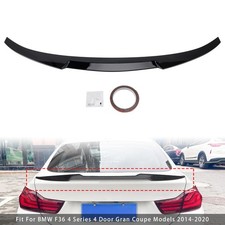 Gloss Black Rear Boot Spoiler