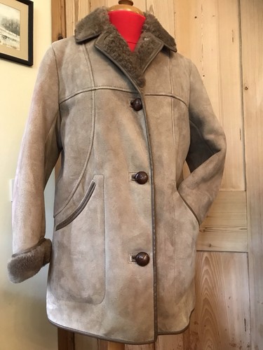 Vintage 70s real sheepskin - vintage,