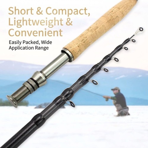 Telescopic fly rod for - telescopic,