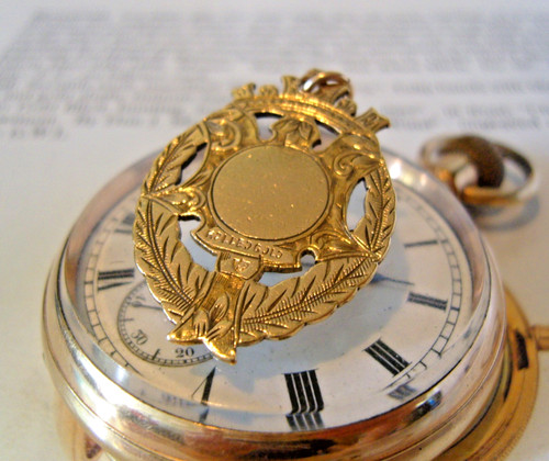 Pocket watch chain fob - pocket,