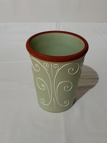 Denby vintage stoneware vase - denby,