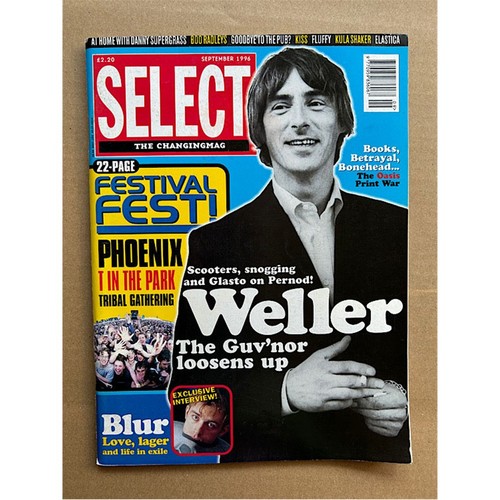 Paul weller select magazine - select,