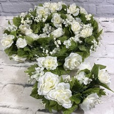 Vintage Wedding Garland White