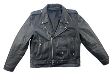 Vintage Black Leather