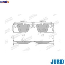BRAKE PAD SET DISC BRAKE