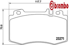 FRONT BRAKE PAD SET DISC BRAKE