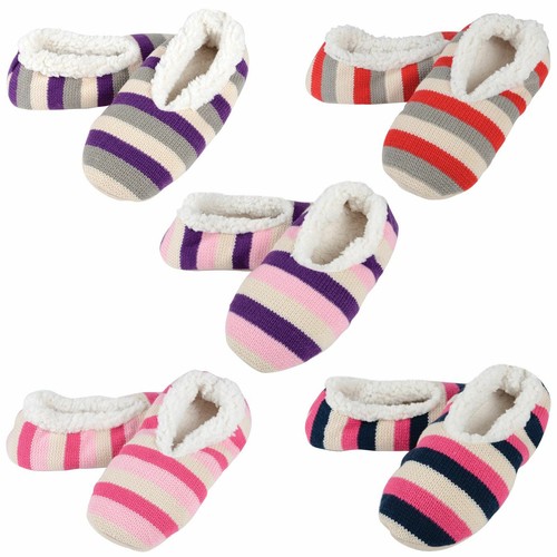 Womens snoozie stripe knitted - womens,